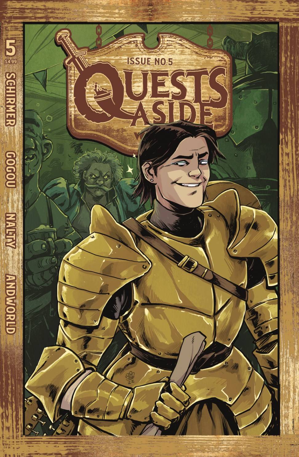 Quests Aside #5 Cvr B Dialynas (STL237065)