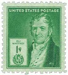 Famous Americans: 1c Eli Whitney