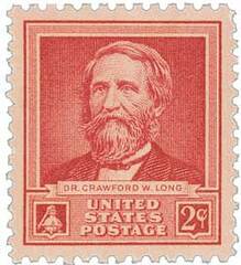Famous Americans: 2c Dr. Crawford W. Long