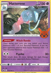 Hatterene - 073/198 - Trick or Trade Stamped Promo