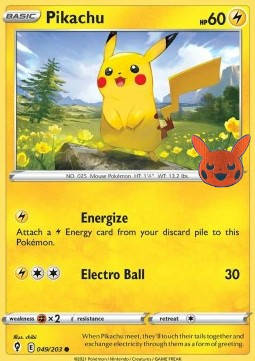 Pikachu - 049/203 - Promo