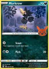 Murkrow - 093/163 - Trick or Trade Stamped Promo