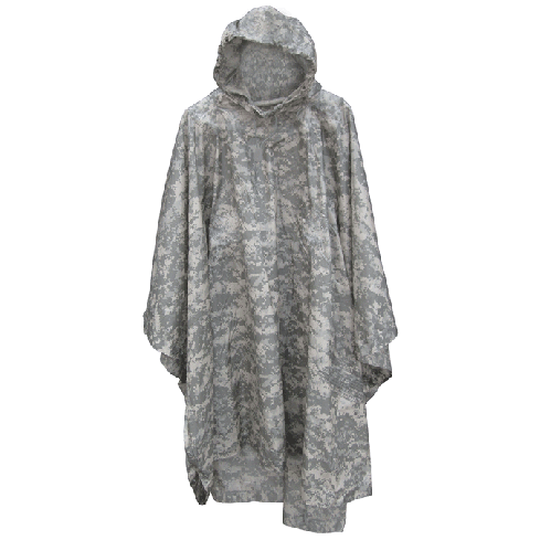 U.S. G.I. Rip-stop Poncho, ACU Digital