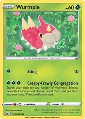 Wurmple - 006/196 - Common - Reverse Holo