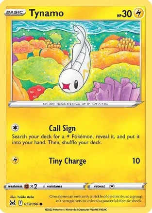 Tynamo - 059/196 - Common - Reverse Holo