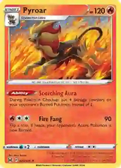 Pyroar - 029/196 - Holo Rare - Reverse Holo