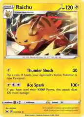 Raichu - 053/196 - Rare - Reverse Holo