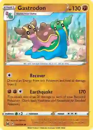 Gastrodon - 102/196 - Uncommon - Reverse Holo