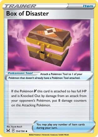 Box of Disaster - 154/196 - Uncommon - Reverse Holo Box of Disaster - 154/196 - Uncommon - Reverse Holo
