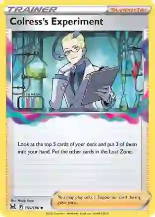 Experience de Colress - 155/196 - Peu commun - Holo inverse // Colresss Experiment - 155/196 - Uncommon - Reverse Holo Experience de Colress - 155/196 - Peu commun - Holo inverse // Colresss Experiment - 155/196 - Uncommon - Reverse Holo