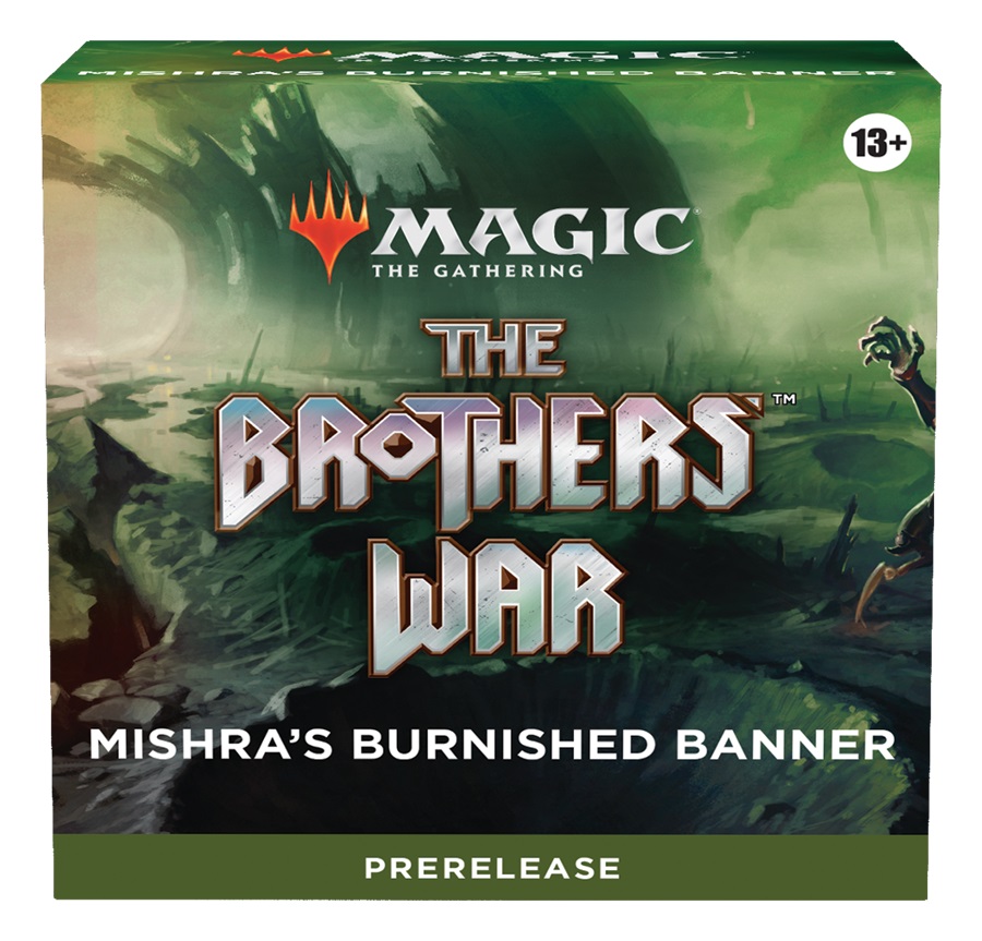 The Brothers War Prerelease Pack (Mishras Burnished Banner)