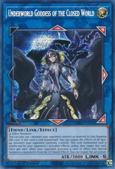 Underworld Goddess of the Closed World - MP22-EN028 - Prismatic Secret Rare - 1st Edition