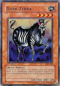 Dark Zebra - MRL-084 - Common - Unlimited Edition