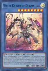 White Knight of Dogmatika - MP22-EN075 - Super Rare - 1st Edition