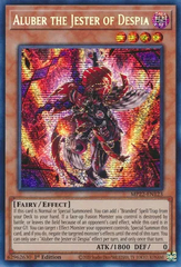 Aluber the Jester of Despia - MP22-EN123 - Prismatic Secret Rare - 1st Edition