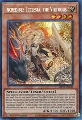 Incredible Ecclesia, the Virtuous - MP22-EN188 - Prismatic Secret Rare - 1st Edition