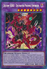 Destiny HERO - Destroyer Phoenix Enforcer - MP22-EN209 - Prismatic Secret Rare - 1st Edition