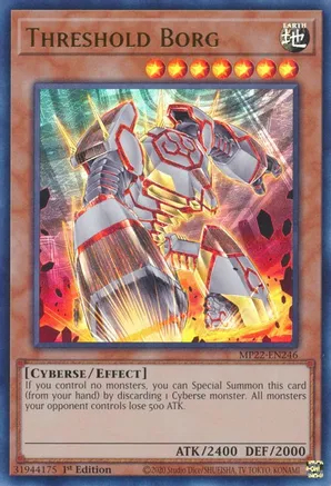 Threshold Borg - MP22-EN246 - Ultra Rare - 1st Edition