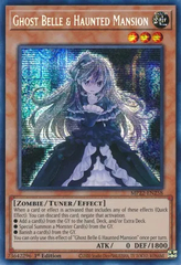 Ghost Belle & Haunted Mansion - MP22-EN258 - Prismatic Secret Rare - 1st Edition