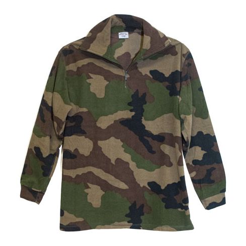 French Military Super Soft Fleece Pullover