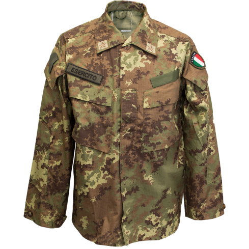 Italian Military Vegetato Ripstop BDU Shirt