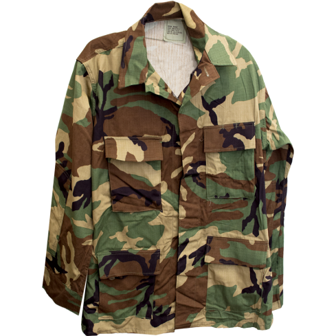 U.S. G.I. Hot Weather Field Shirt, Woodland, Unused