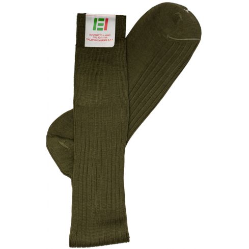 Italian Military Knee High Sock, 4 Pack