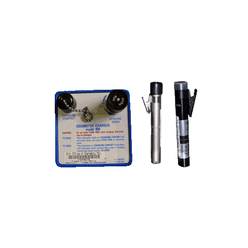 Dosimeter Charger and 2 Dosimeters