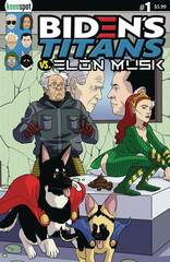 Bidens Titans Vs Elon Musk #1 Cvr B Remulac Amber Turd (STL238107)
