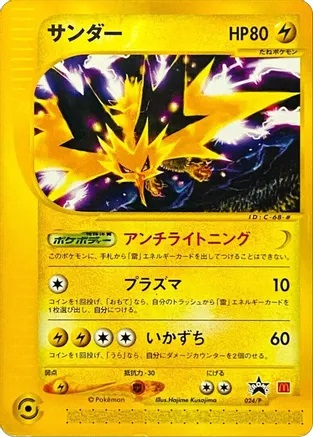 Zapdos - 024/P (JP 2002 McDonalds)