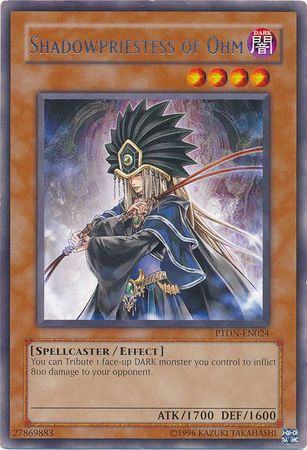 Shadowpriestess of Ohm - PTDN-EN024 - Rare - Unlimited Edition