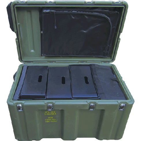 U.S. Hardigg Waterproof Container with Drawers