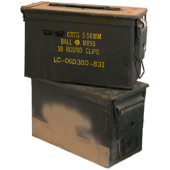 Ammo Box, .50 Cal. Can