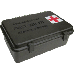 U.S. G.I. First Aid Box, 2 pack