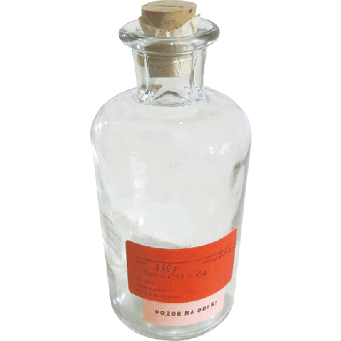 Old Military Apothecary Bottles, 3 pack