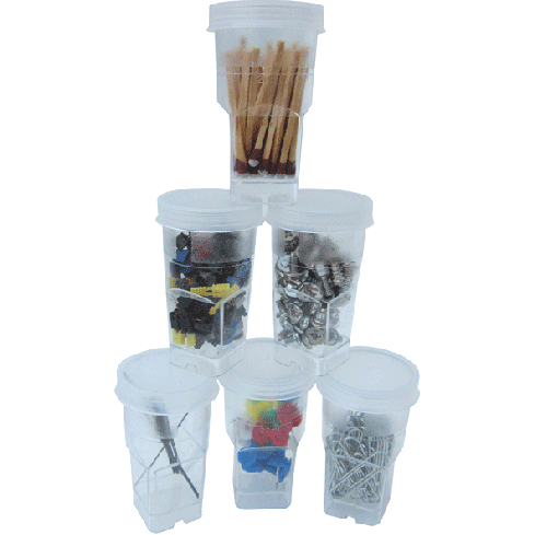 U.S. G.I. Plastic Vials, 50 pack