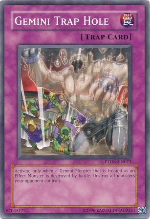 Gemini Trap Hole - PTDN-EN073 - Common - Unlimited Edition