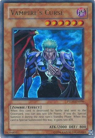 Vampires Curse - PTDN-EN090 - Ultra Rare - Unlimited Edition