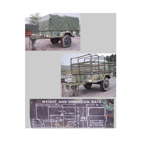 1 1/2 Ton Trailers