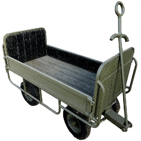 Antique Dutch Military Trailer