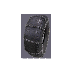 Tire Chains, Pair - 7:00 X 16 Single Wheel