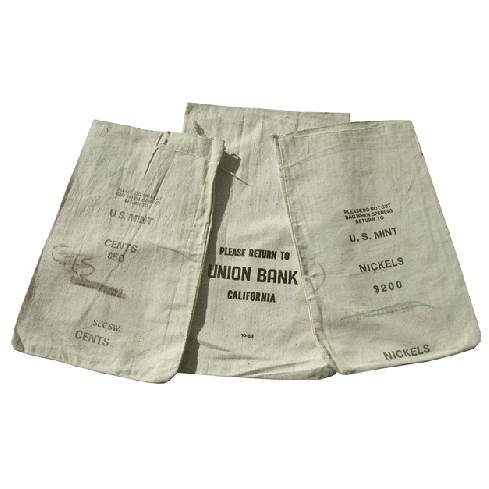 U.S. Money Bags, 5 pack