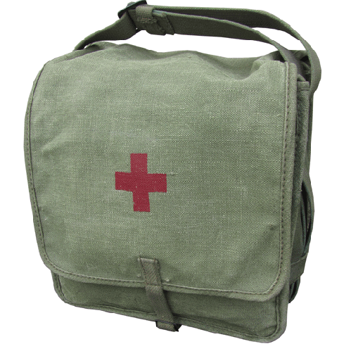 Polish Military Medical Bag, 60s to 70s