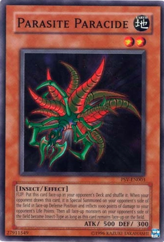 Parasite Paracide - PSV-EN003 - Super Rare - Unlimited Edition