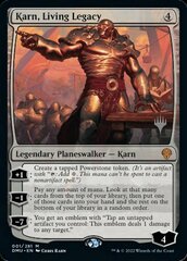 Karn, Living Legacy - Promo Pack