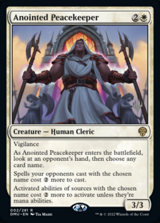 Anointed Peacekeeper - Promo Pack