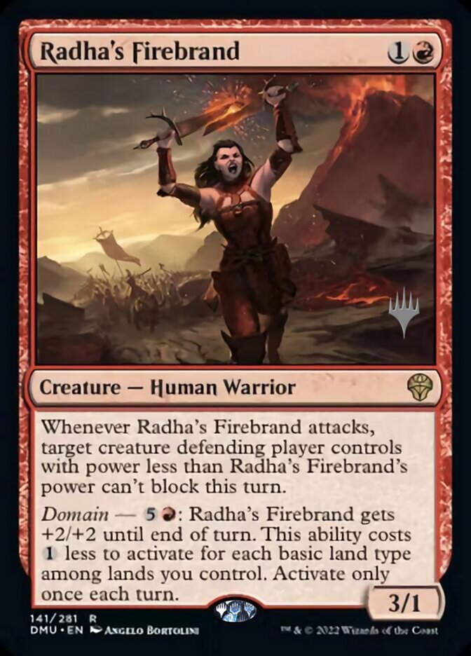 Radhas Firebrand - Foil - Promo Pack