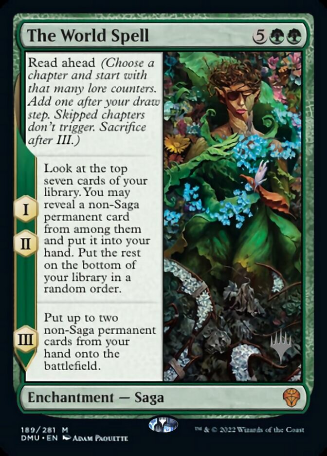 The World Spell - Foil - Promo Pack The World Spell - Foil - Promo Pack