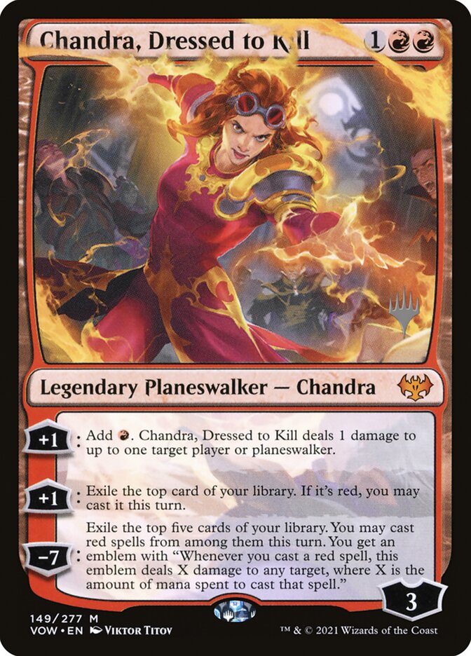 Chandra, Dressed to Kill - Promo Pack
