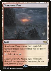 Sundown Pass - Foil